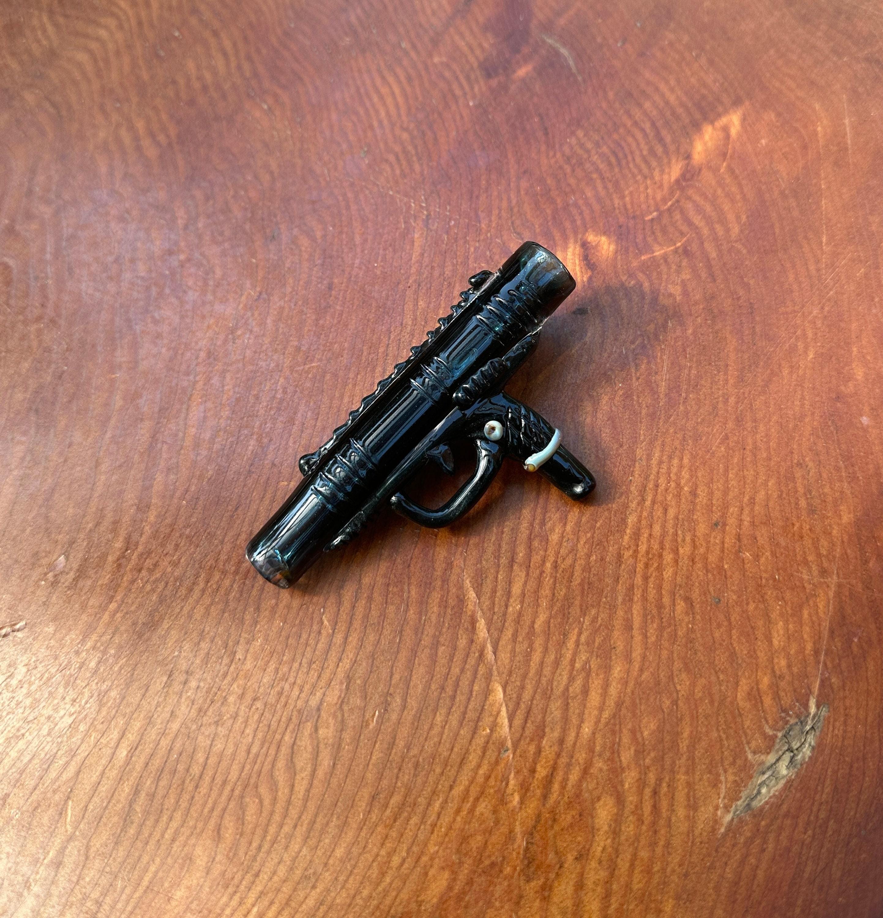 Boro Gun - Glass Pendant Necklace