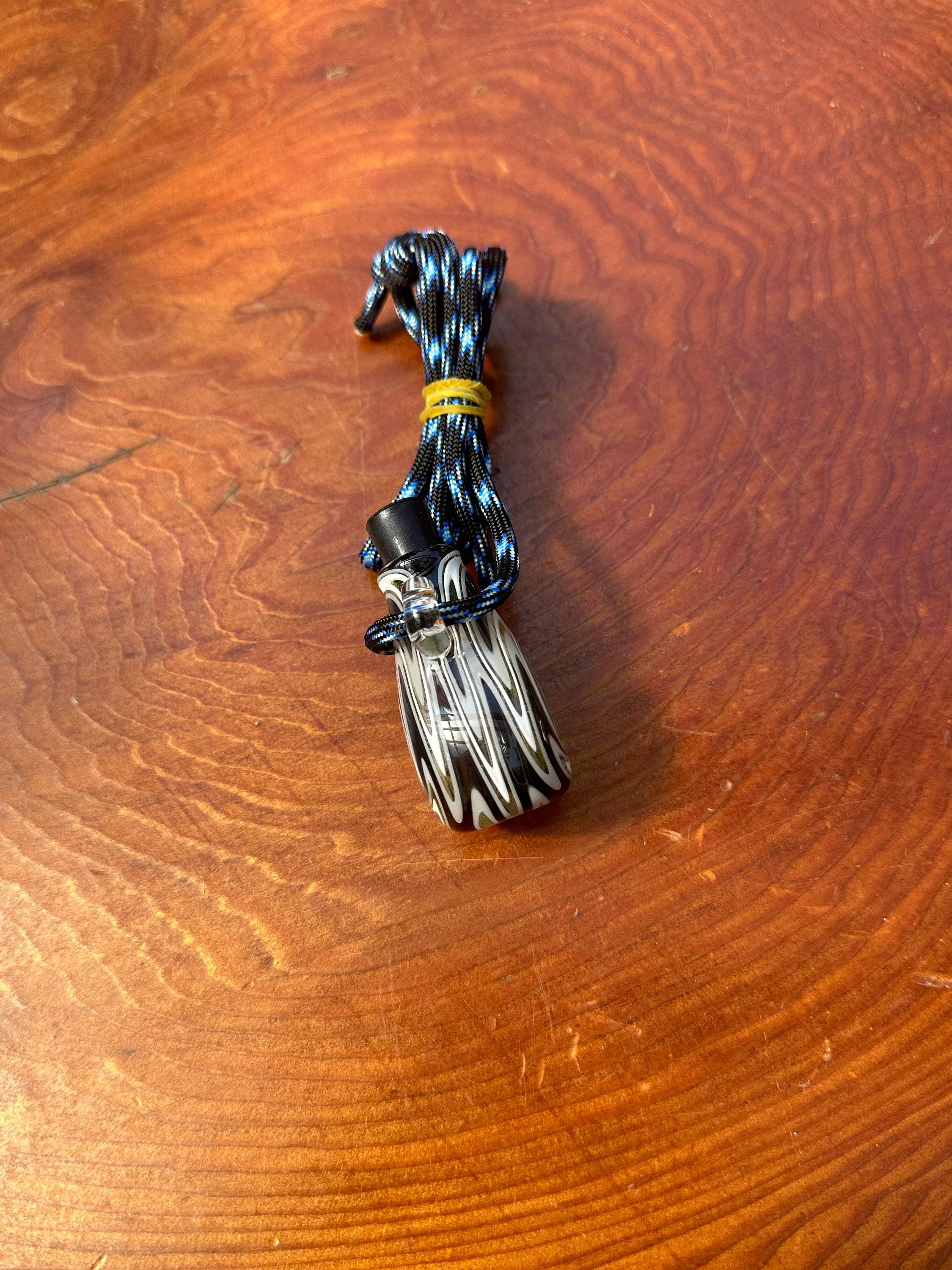 Mini Glass Pendant Necklace - Handcrafted Bottle