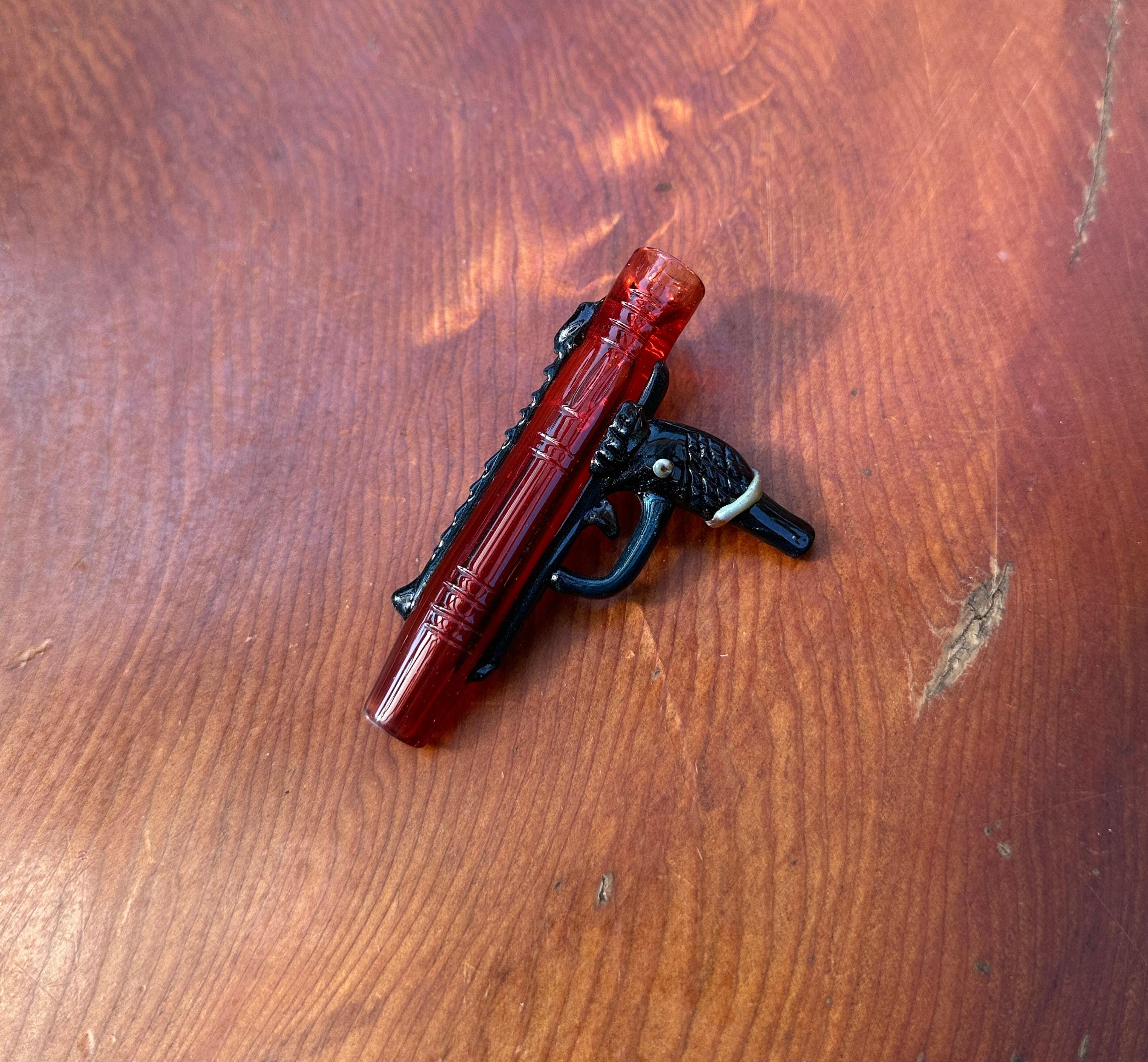 Gun (Handmade) - Glass Pendant Necklace