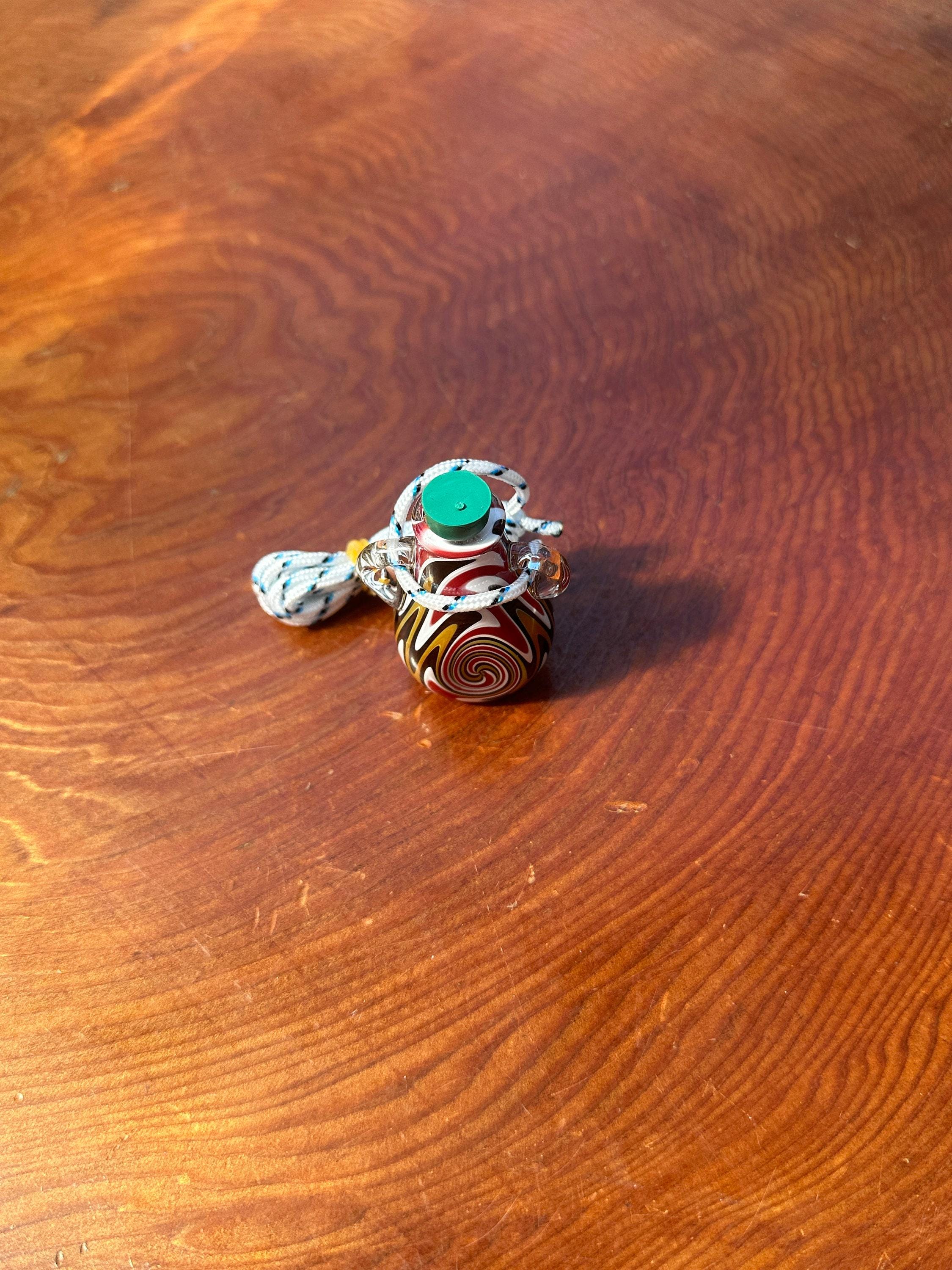 Small Glass Vessel Necklace - Handmade Jewelry