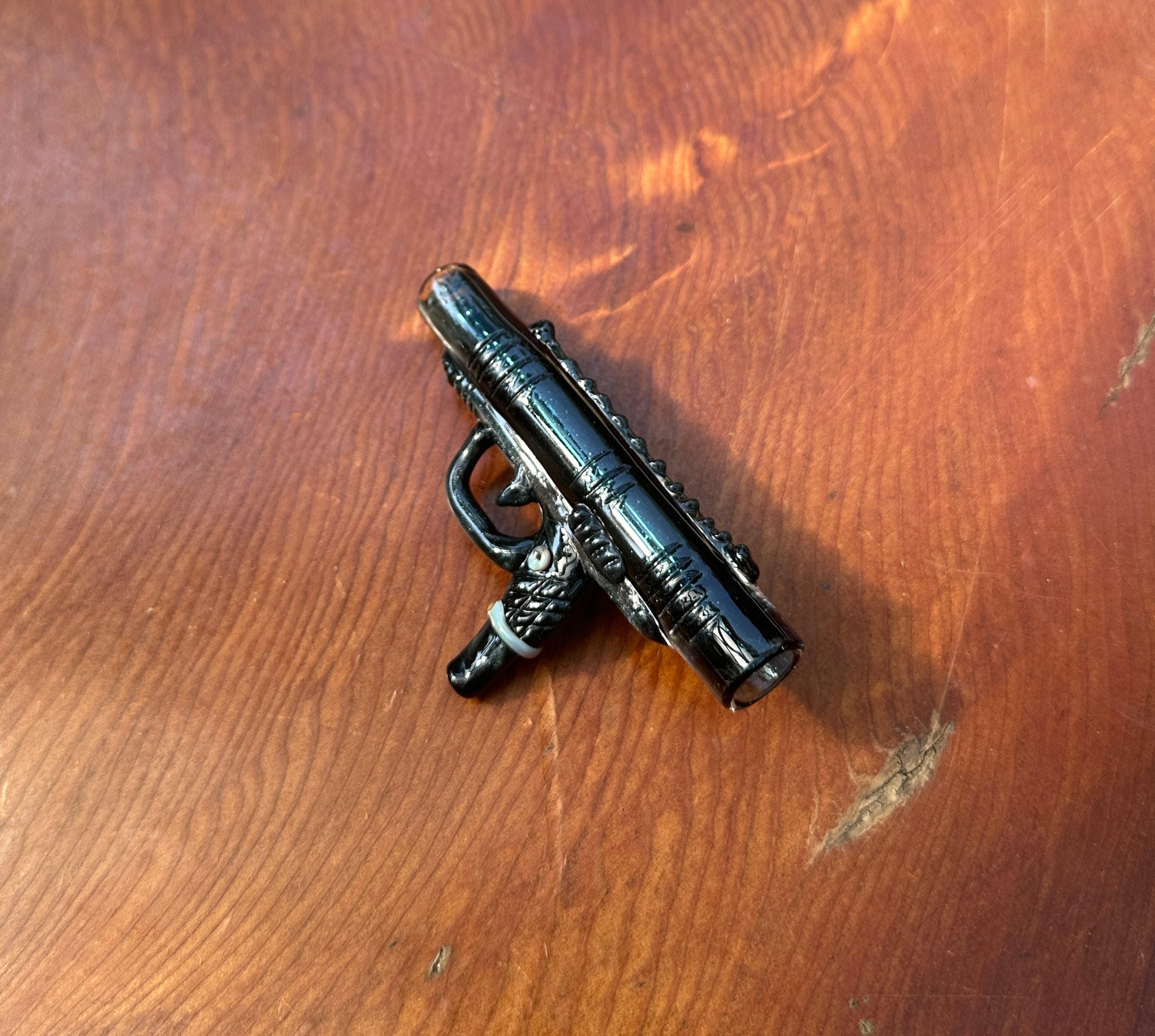 Boro Gun - Glass Pendant Necklace