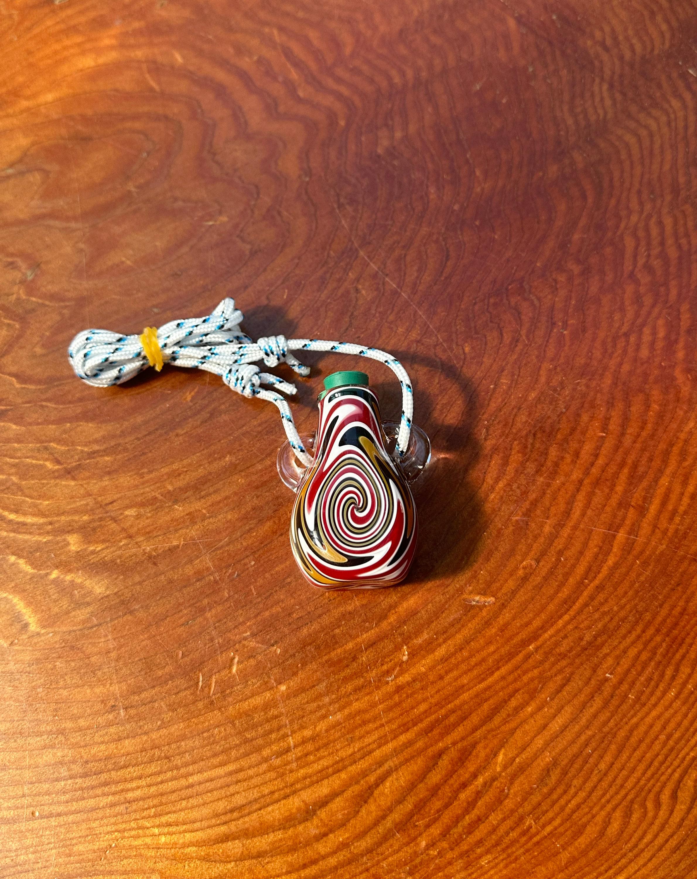 Small Glass Vessel Necklace - Handmade Jewelry