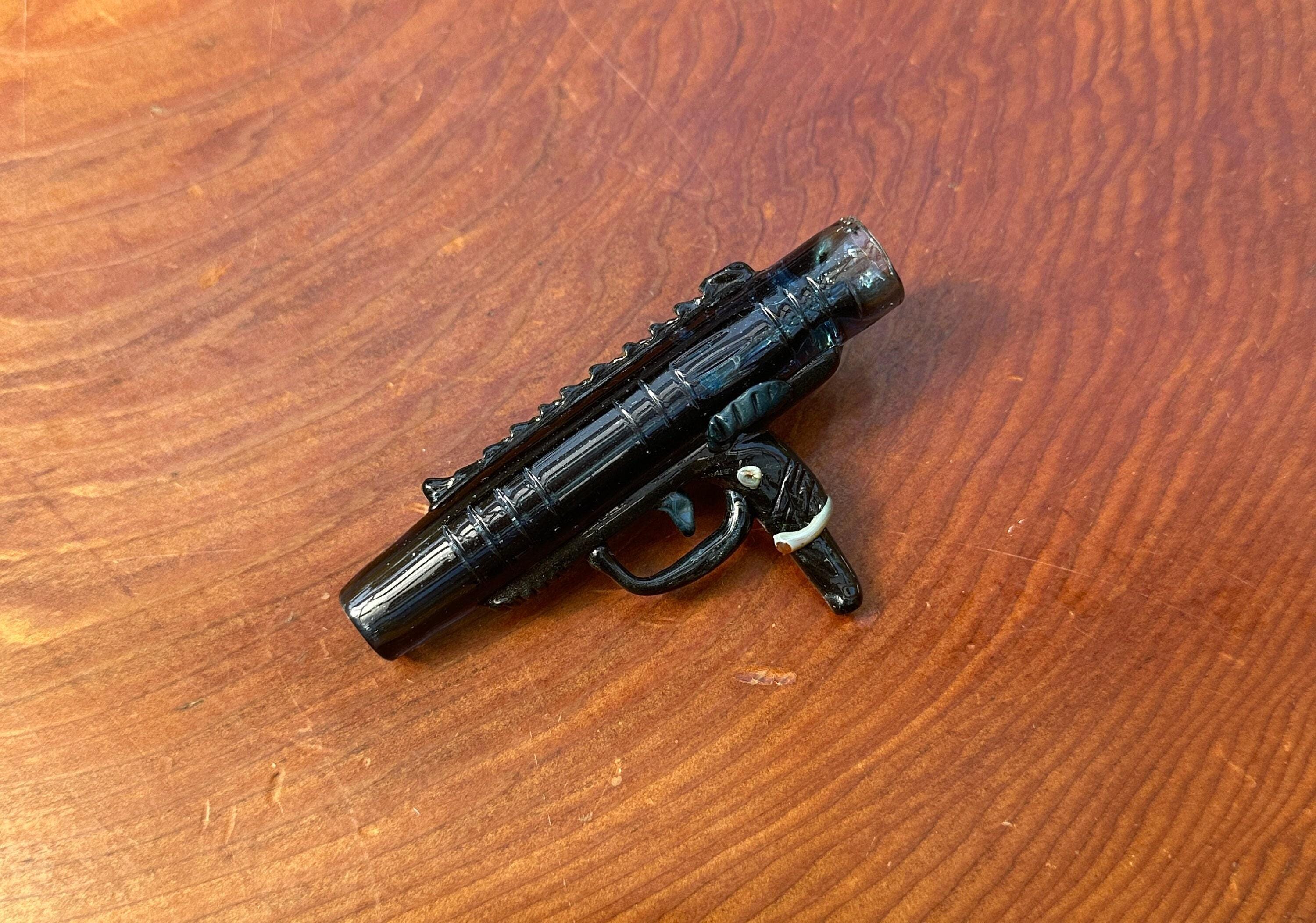 Boro Gun - Glass Pendant Necklace