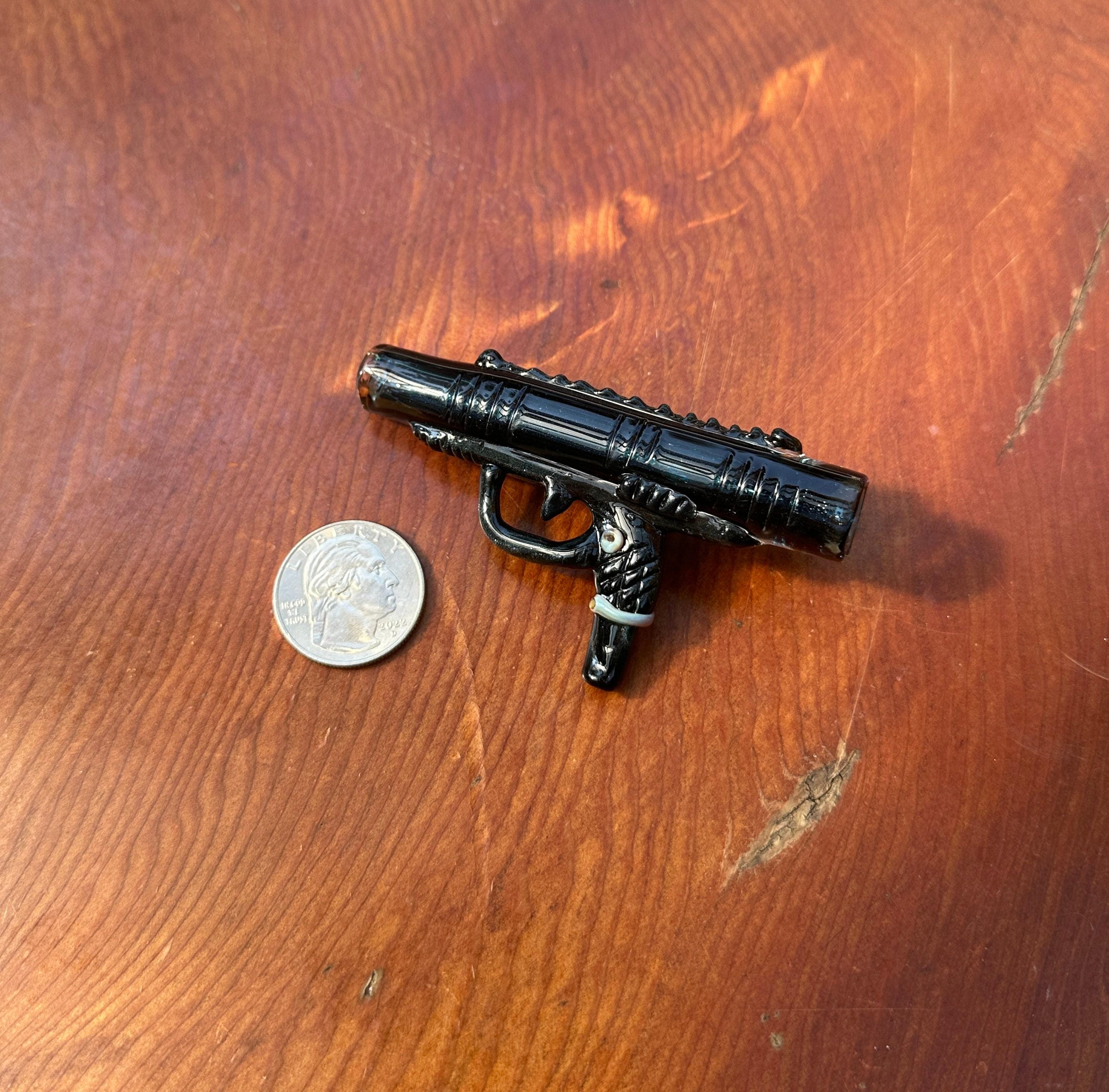 Boro Gun - Glass Pendant Necklace