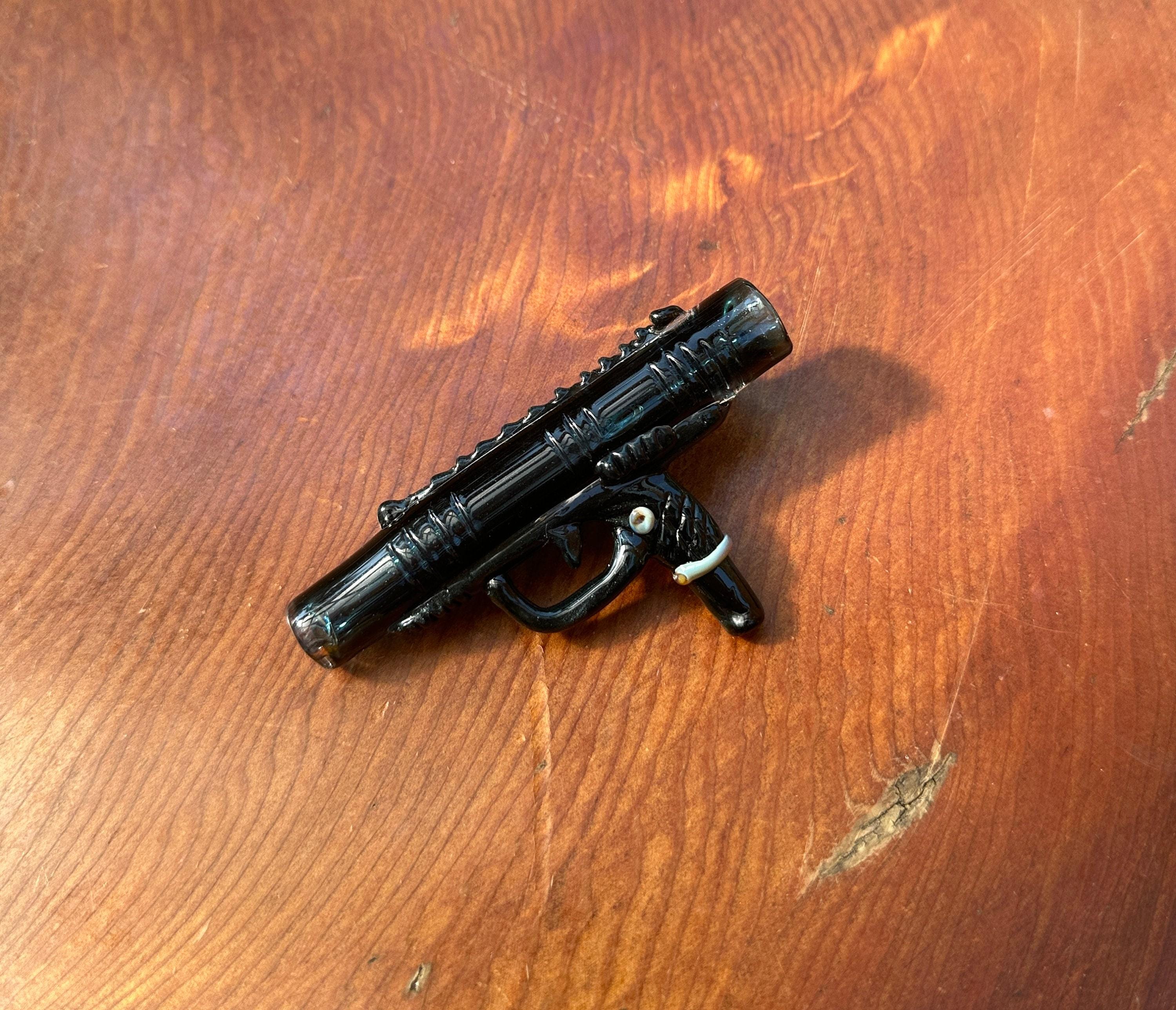 Boro Gun - Glass Pendant Necklace