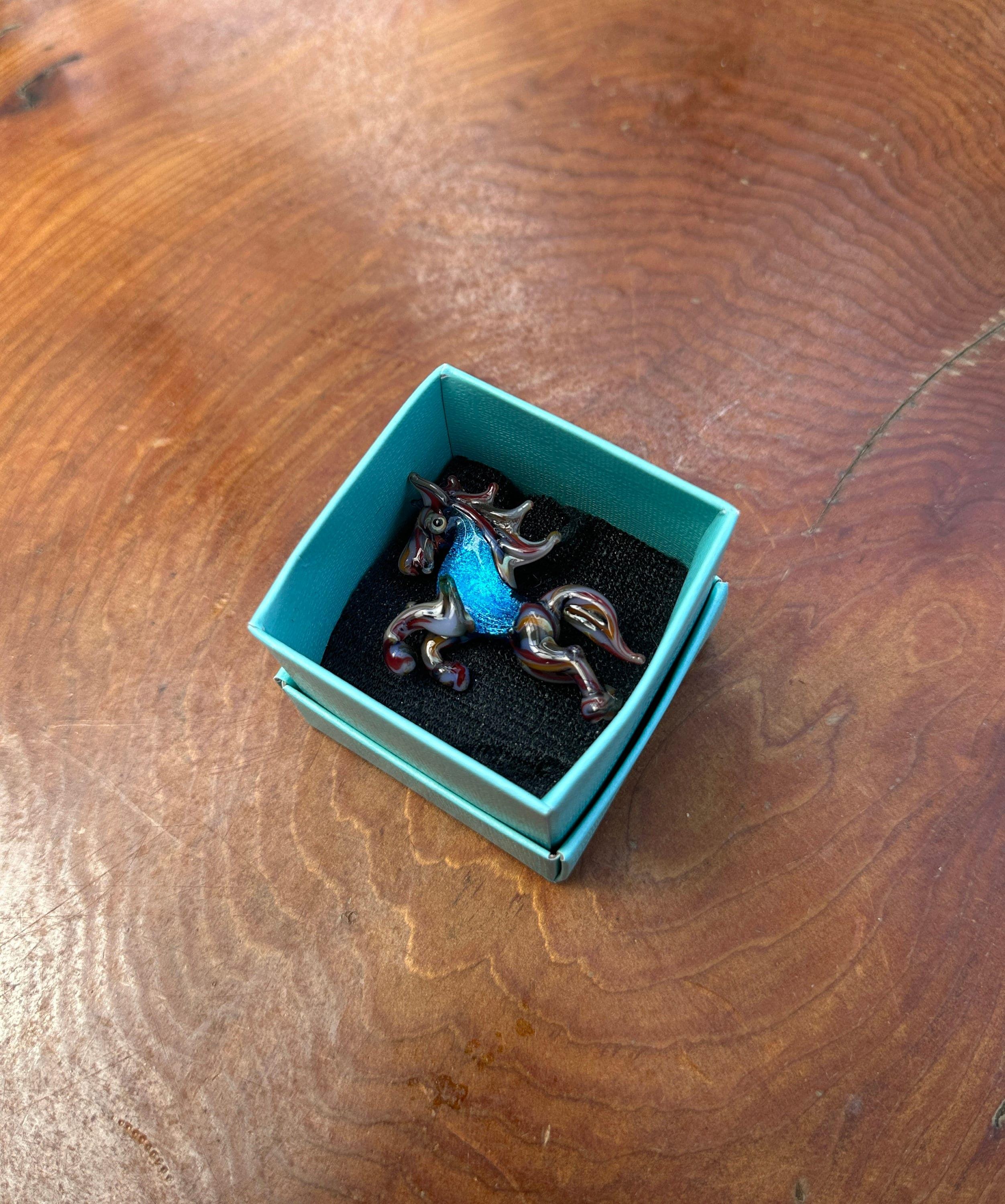 Horse - Glass Pendant Necklace Torchwork