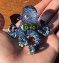 Handmade Galaxy Glass Octopus Sculpture – Ocean Desk Decor