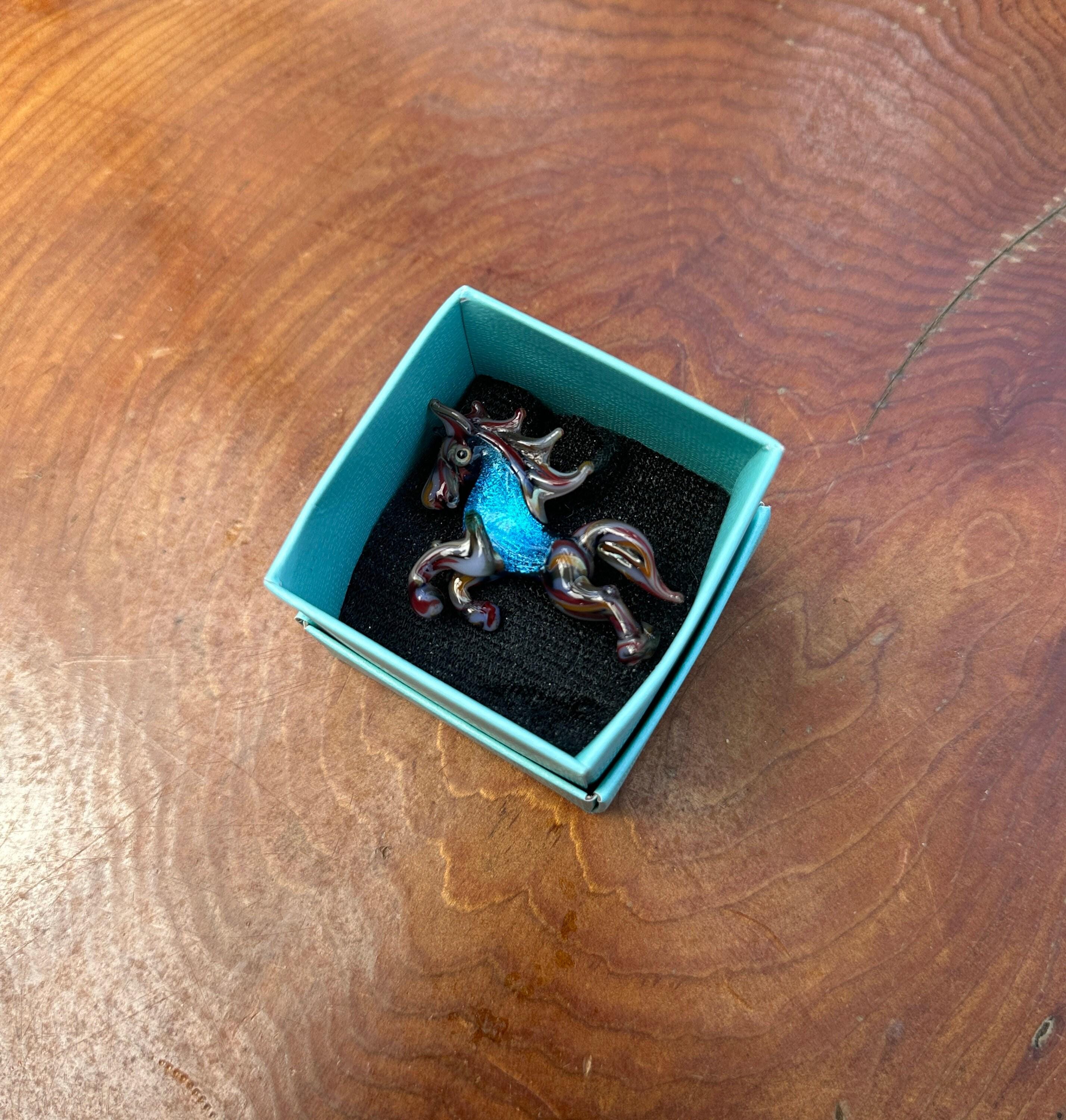 Horse - Glass Pendant Necklace Torchwork