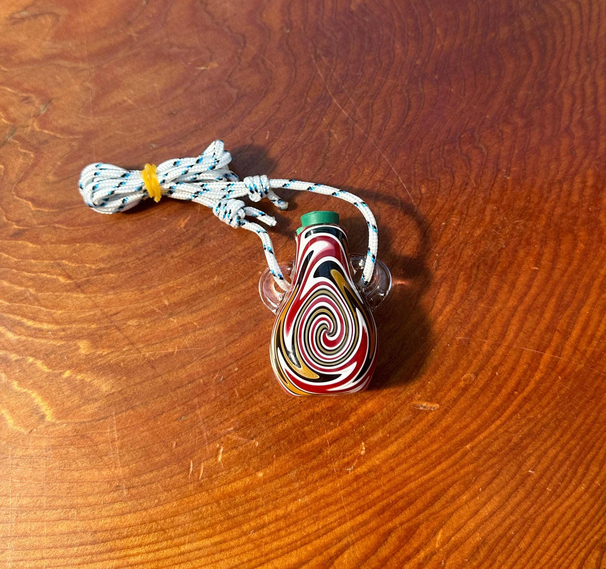 Small Glass Vessel Necklace - Handmade Jewelry