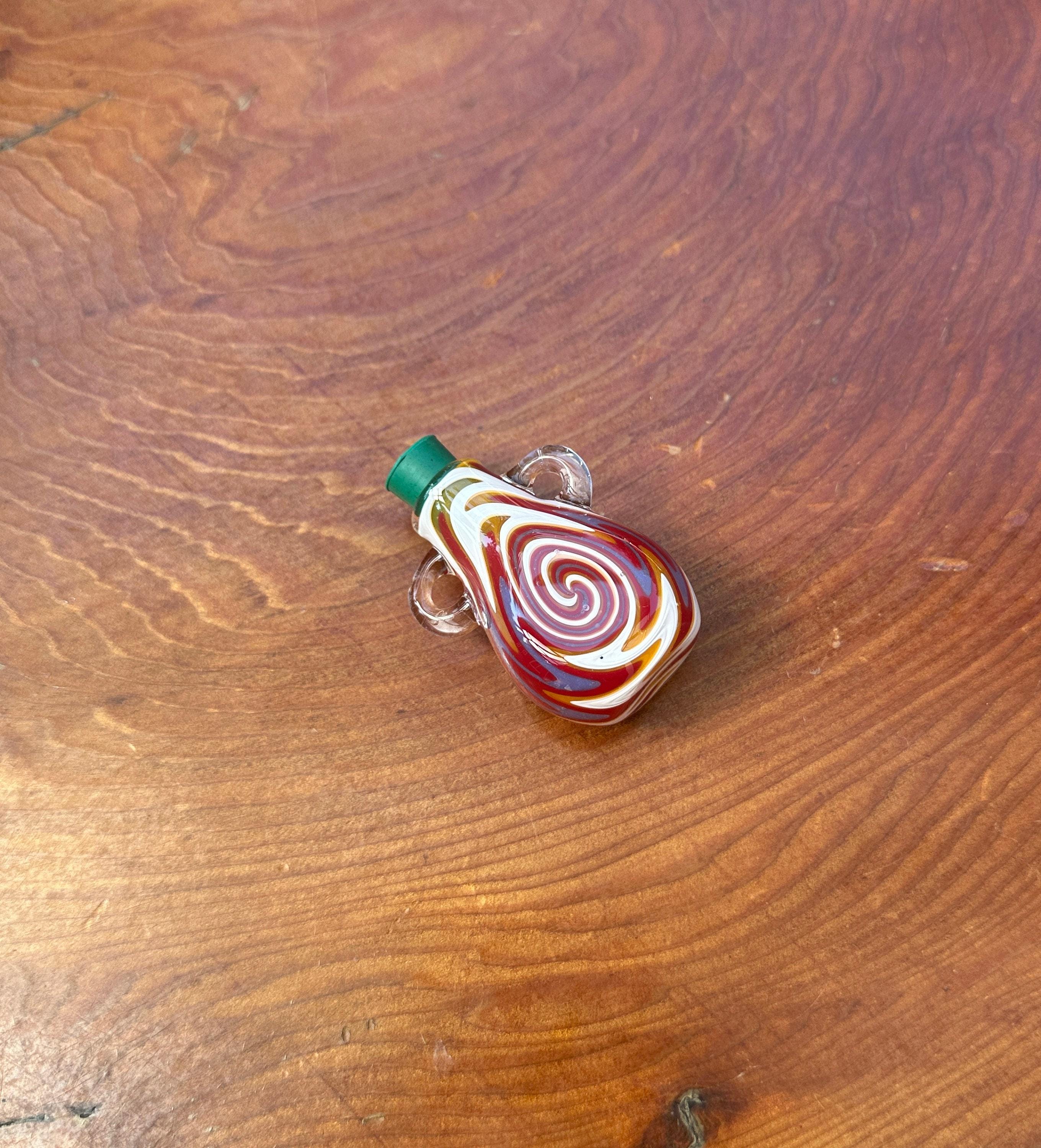 Mini Handmade Bottle - Glass Necklace Pendant