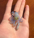 Octopus Necklace - Handmade Blown Glass Octopus Pendant - Unique Sea Creature Jewelry - Ocean-Inspired Necklace - Artisan Glass Art