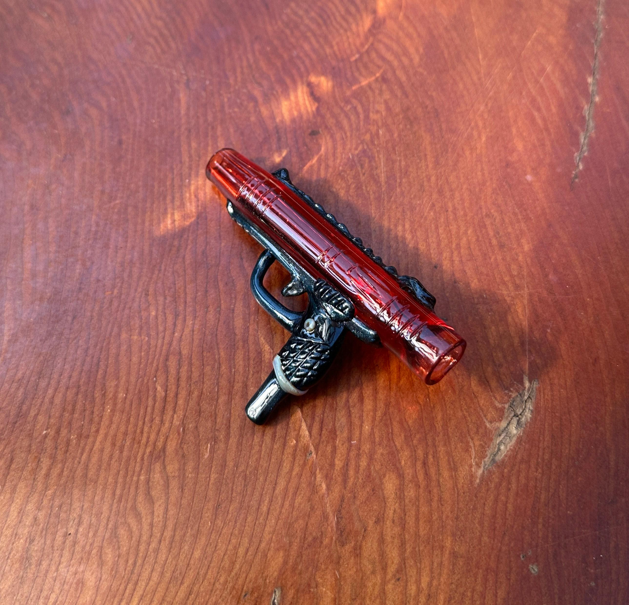 Gun (Handmade) - Glass Pendant Necklace