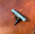 Gun (Handmade) - Glass Pendant Necklace