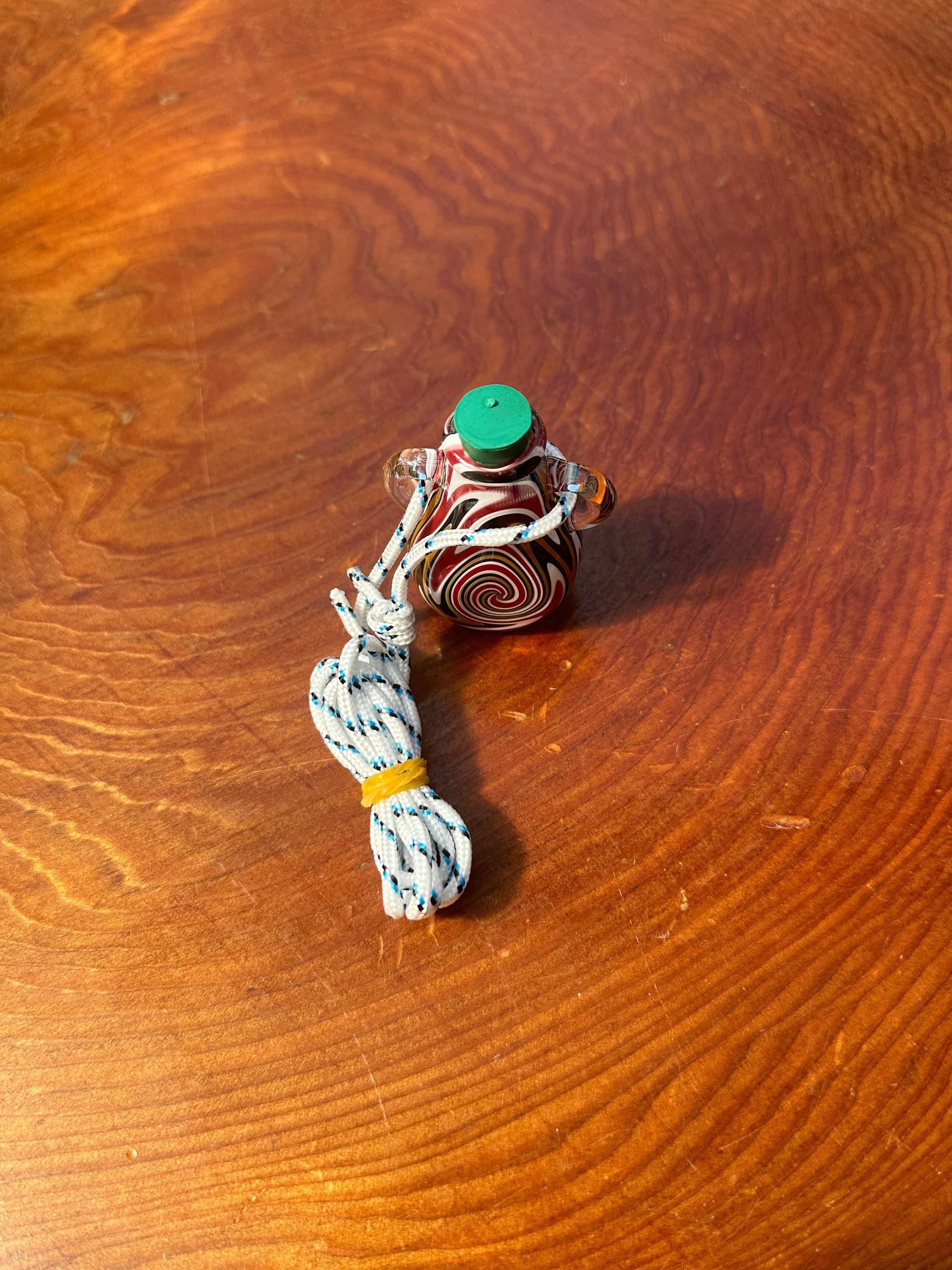 Small Glass Vessel Necklace - Handmade Jewelry