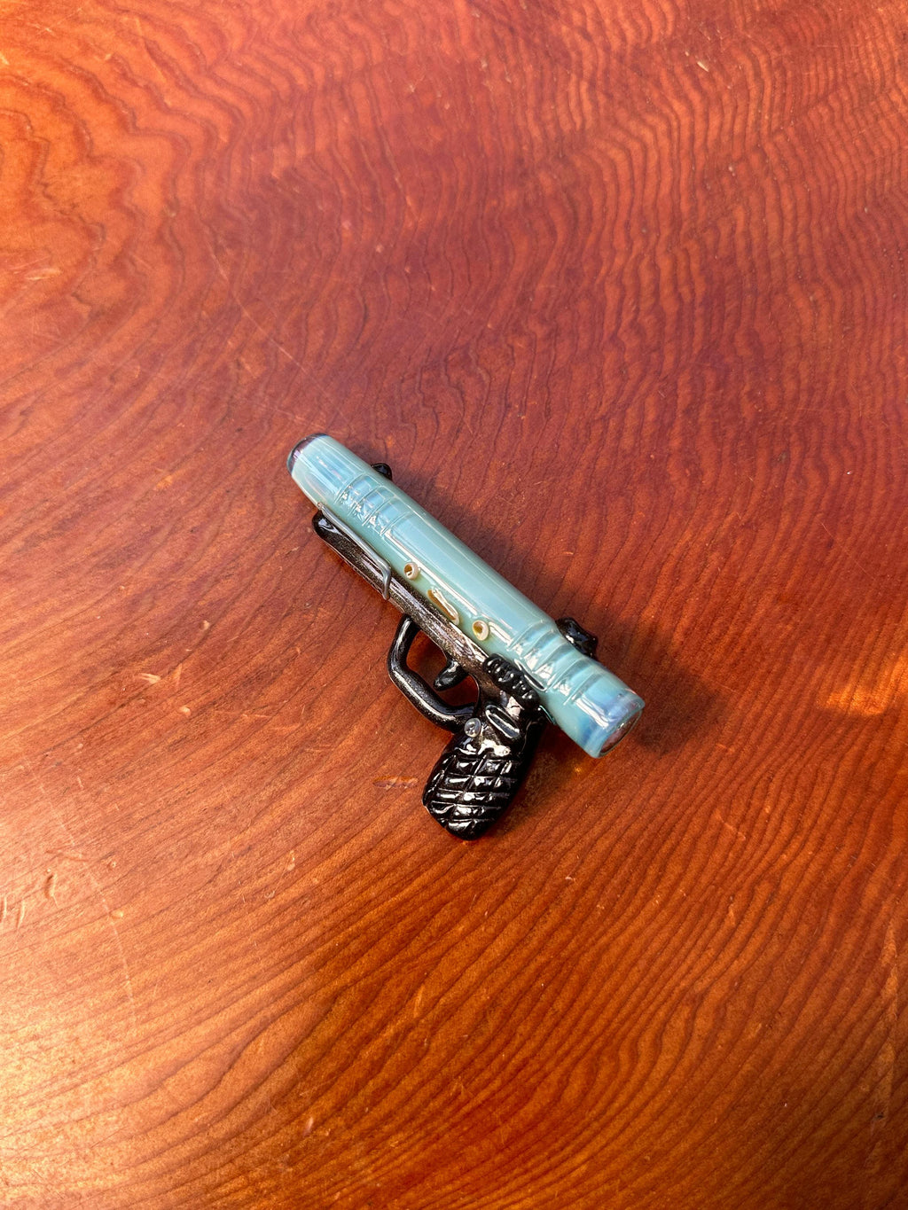 Boro Gun - Glass Pendant Necklace