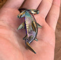 Handmade Blown Glass Hammerhead Shark Necklace – Ocean Jewelry