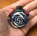 Small Glass Vessel Necklace - Handmade Jewelry
