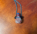 Mini Glass Vessel Pendant Necklace - Handcrafted Bottle Torchwork