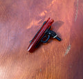 Gun (Handmade) - Glass Pendant Necklace